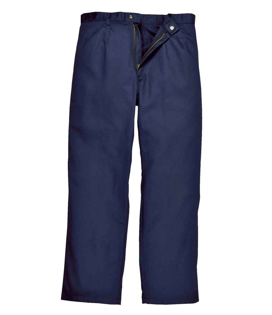 Portwest Bizweld Flame Resistant Trousers in by Portwest — Custom branded clothing by Print Press, featuring premium embroidery produced in our specialist print lab in the UK.