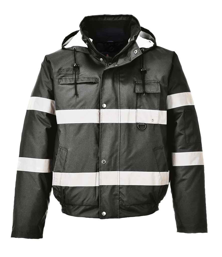 Portwest Iona Lite Bomber Jacket in by Portwest — Custom branded clothing by Print Press, featuring premium embroidery produced in our specialist print lab in the UK.