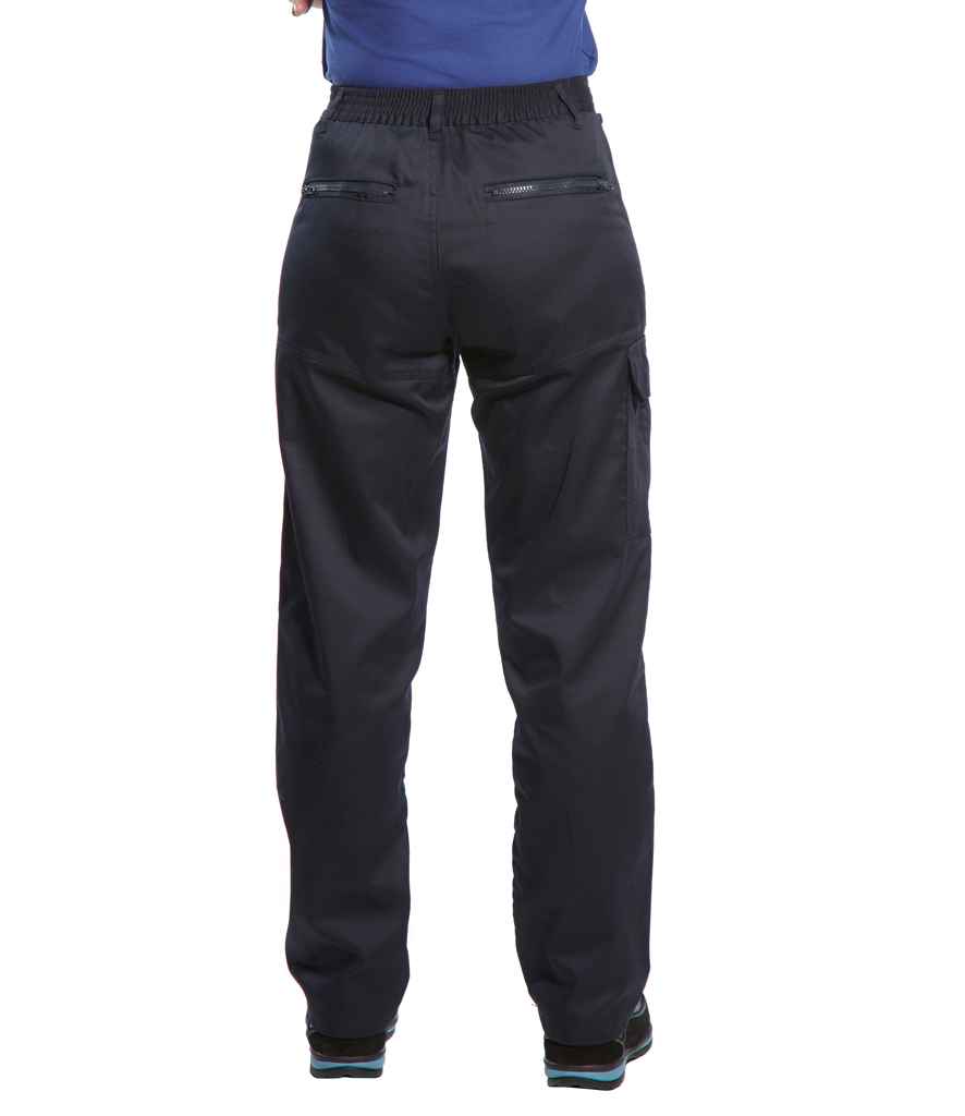 Portwest Ladies Action Trousers in by Portwest — Custom branded clothing by Print Press, featuring premium embroidery produced in our specialist print lab in the UK.