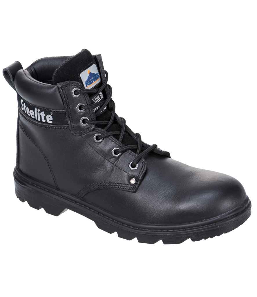 Portwest Steelite Thor S3 Boots in Black by Portwest — Custom branded clothing by Print Press, featuring premium embroidery produced in our specialist print lab in the UK.