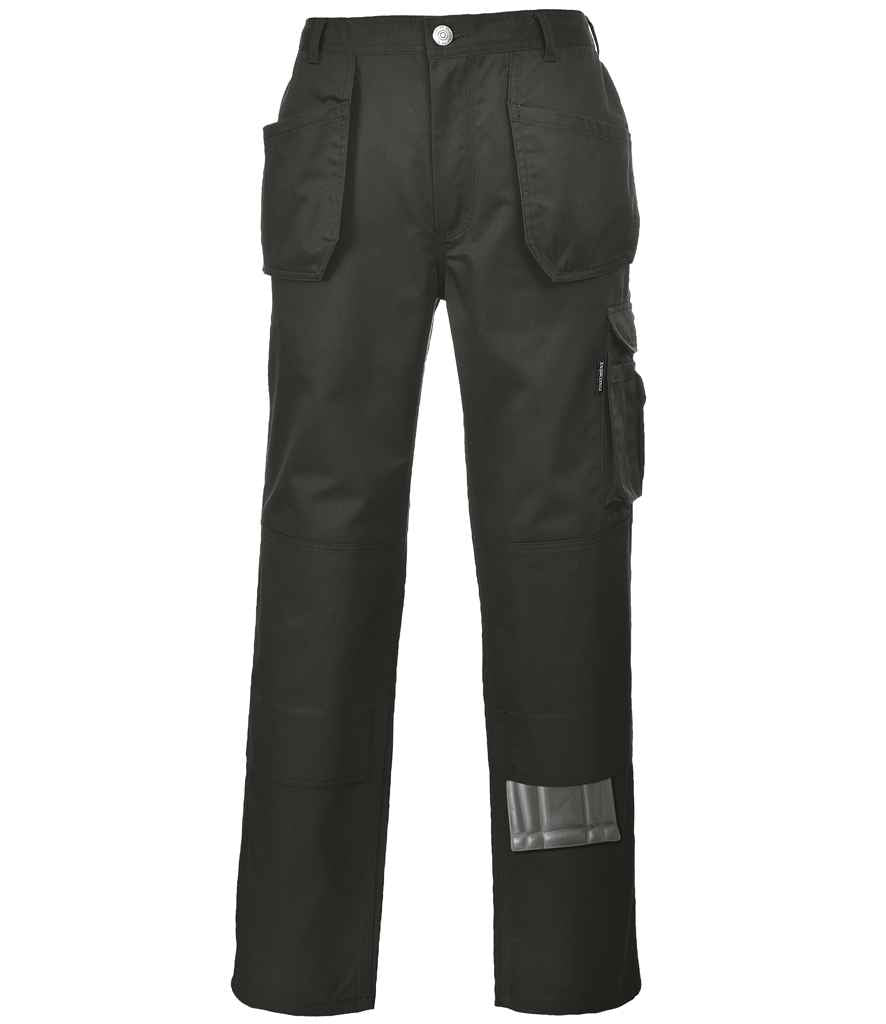 Portwest Slate Holster Trousers in by Portwest — Custom branded clothing by Print Press, featuring premium embroidery produced in our specialist print lab in the UK.