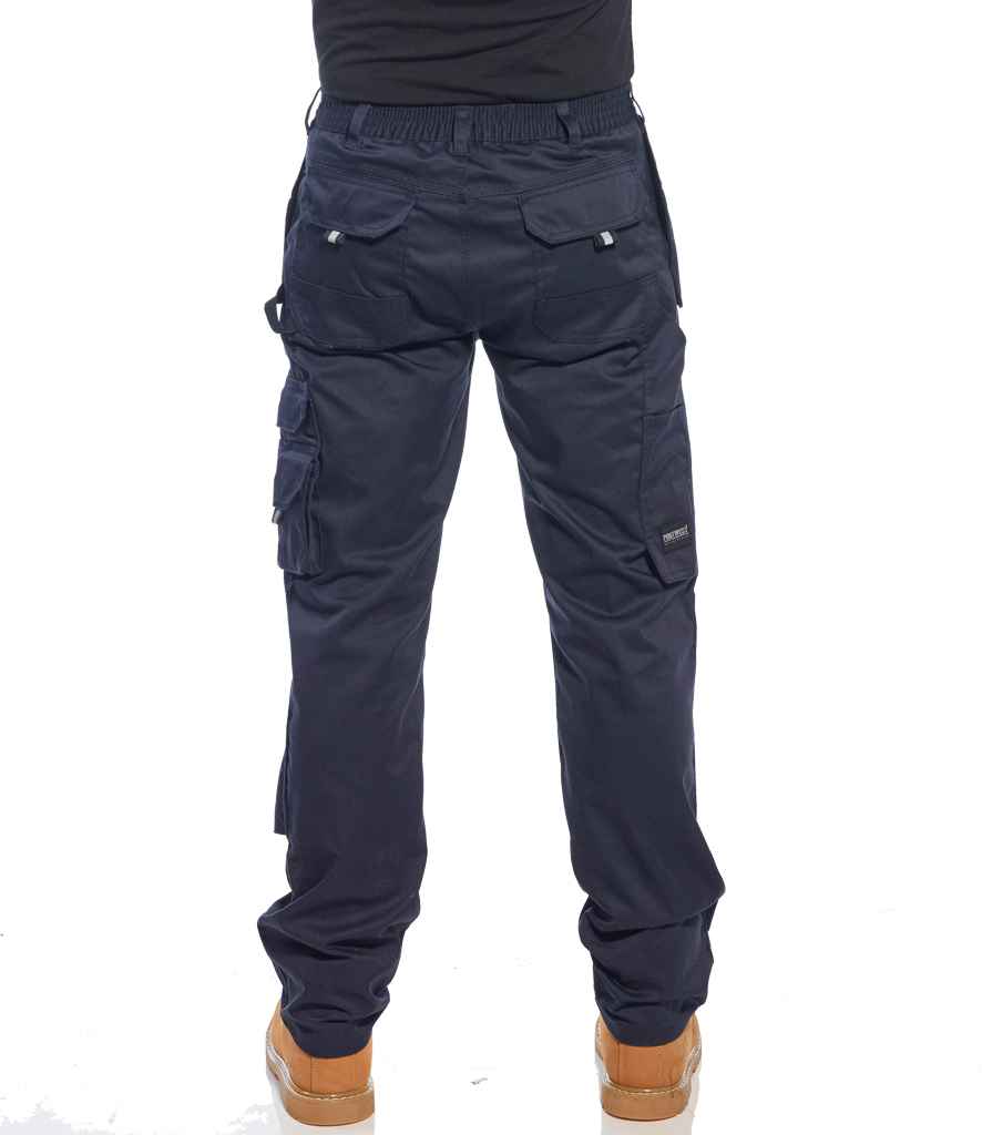 Portwest Slate Holster Trousers in by Portwest — Custom branded clothing by Print Press, featuring premium embroidery produced in our specialist print lab in the UK.