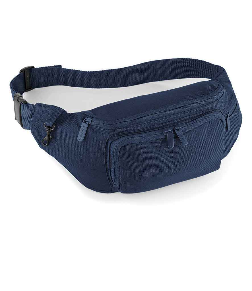 Quadra Belt Bag in ONE French Navy by Quadra — Custom branded clothing by Print Press, featuring premium embroidery produced in our specialist print lab in the UK.