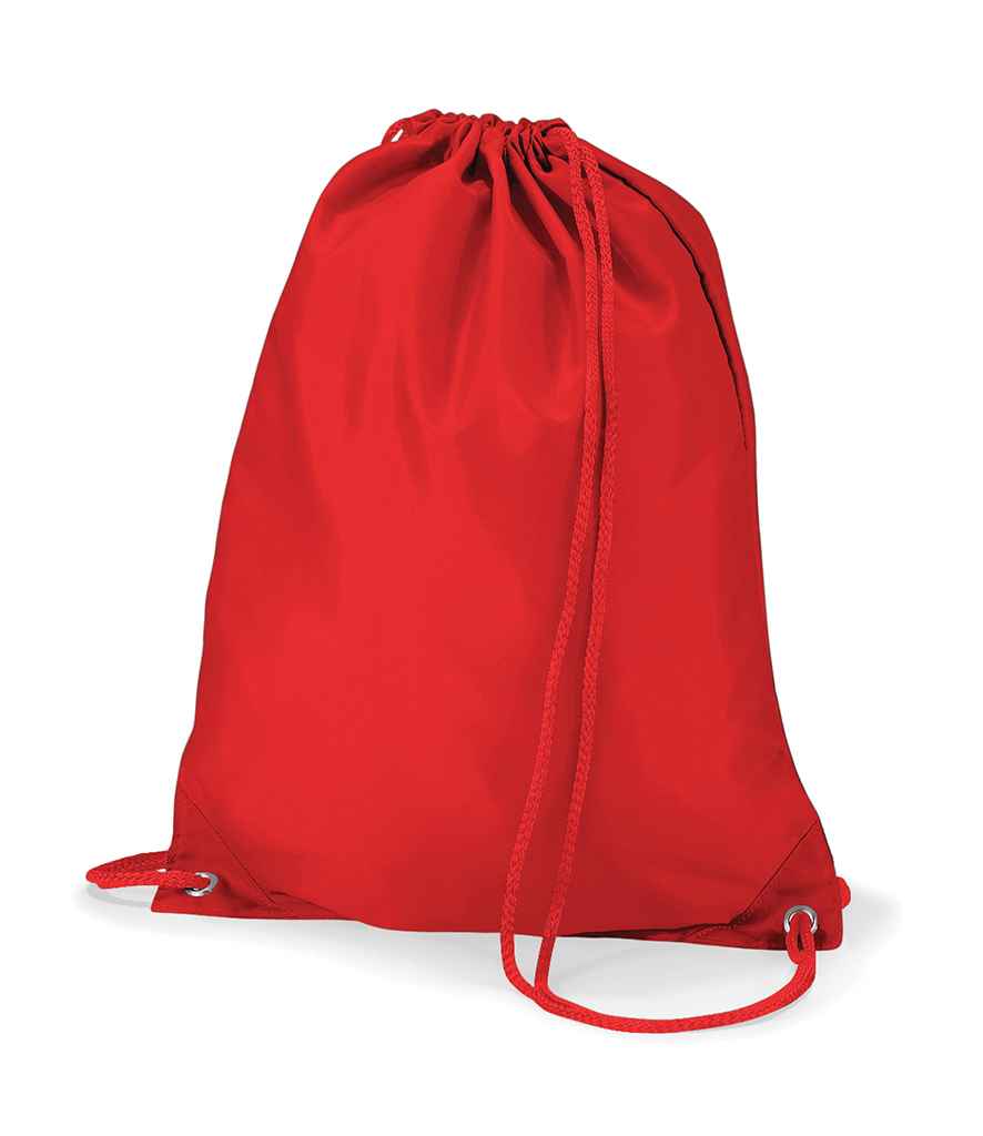 Quadra Gymsac in ONE Bright Red by Quadra — Custom branded clothing by Print Press, featuring premium embroidery produced in our specialist print lab in the UK.