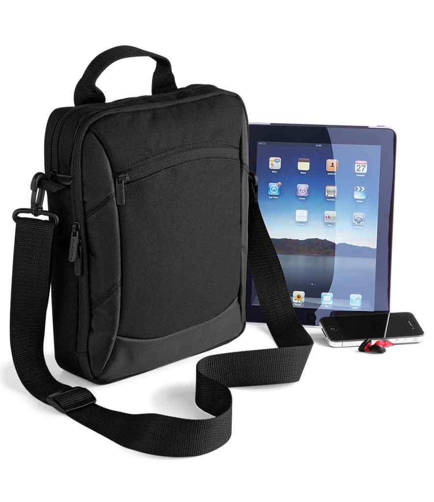 Quadra Executive iPad/Tablet Case in ONE Black by Quadra — Custom branded clothing by Print Press, featuring premium embroidery produced in our specialist print lab in the UK.