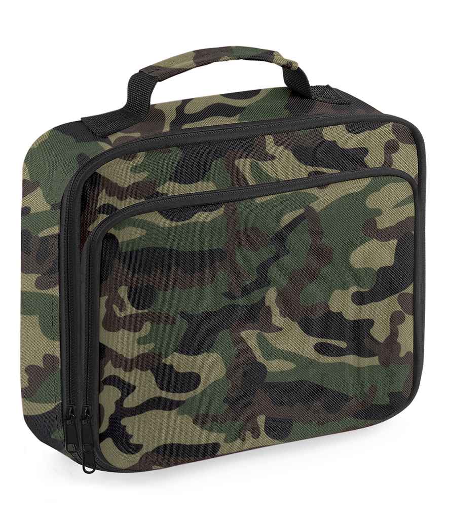 Quadra Lunch Cooler Bag in ONE Jungle Camo by Quadra — Custom branded clothing by Print Press, featuring premium embroidery produced in our specialist print lab in the UK.