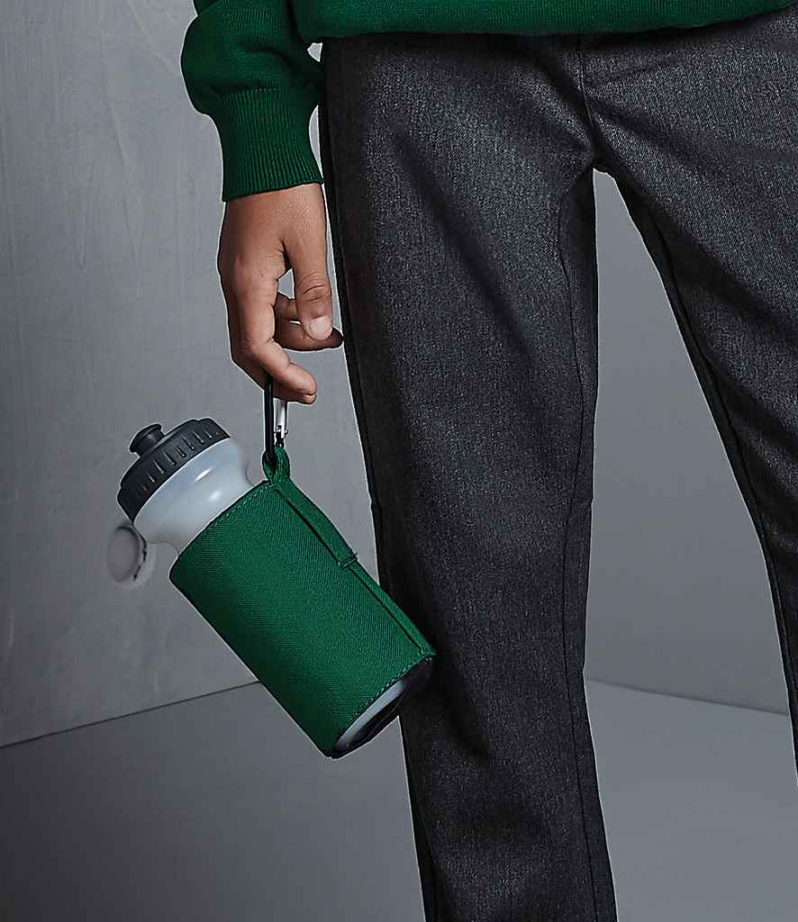 Quadra Water Bottle and Holder in ONE Bottle Green by Quadra — Custom branded clothing by Print Press, featuring premium embroidery produced in our specialist print lab in the UK.