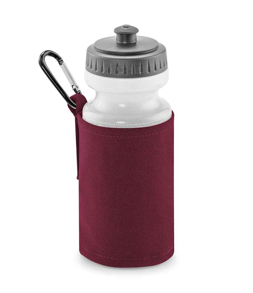 Quadra Water Bottle and Holder in ONE Burgundy by Quadra — Custom branded clothing by Print Press, featuring premium embroidery produced in our specialist print lab in the UK.