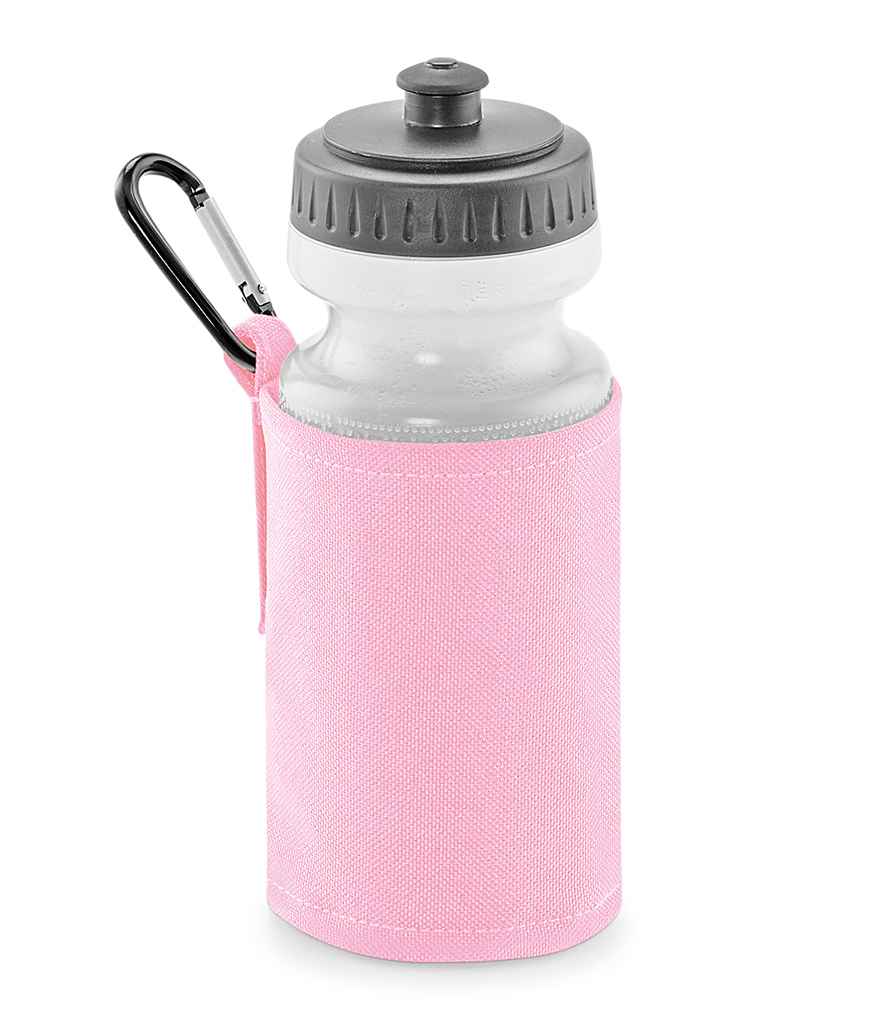 Quadra Water Bottle and Holder in ONE Classic Pink by Quadra — Custom branded clothing by Print Press, featuring premium embroidery produced in our specialist print lab in the UK.