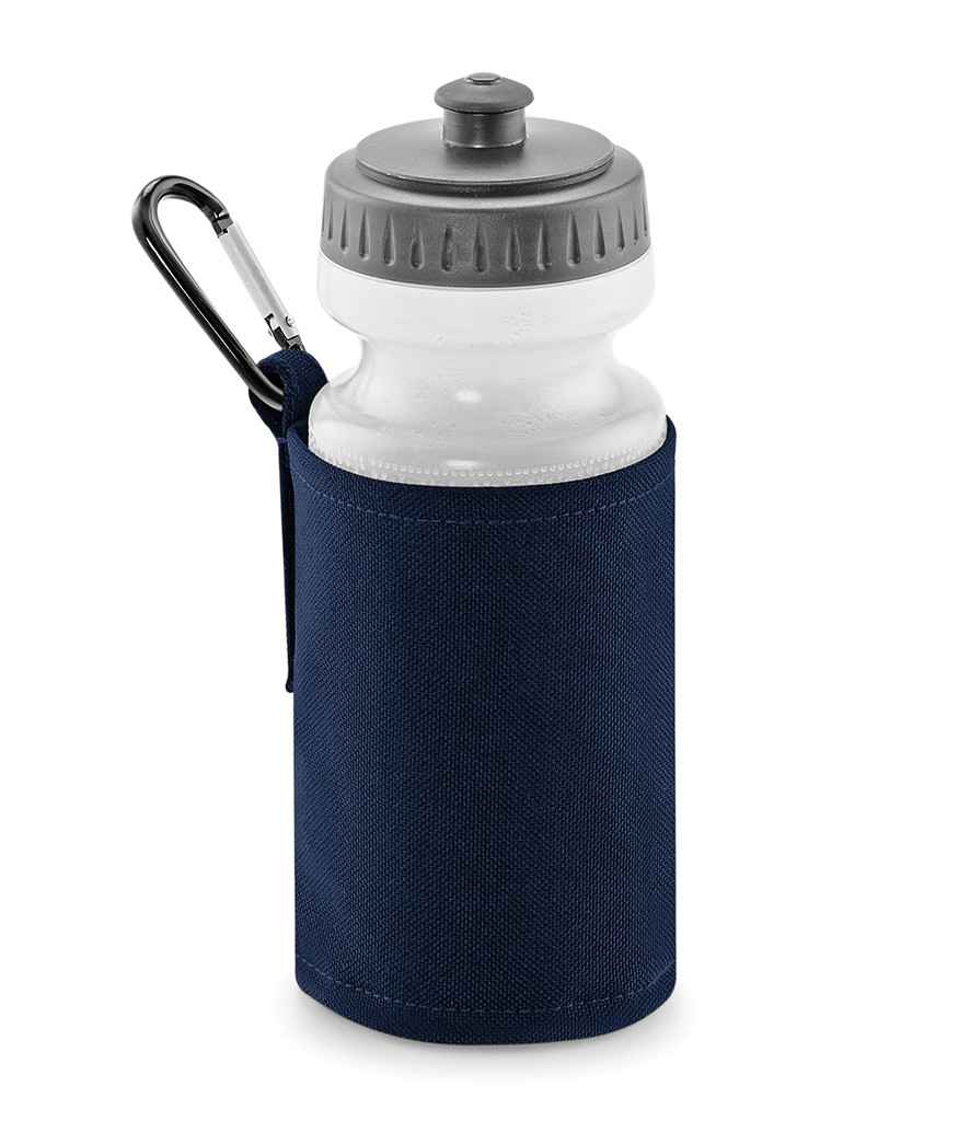 Quadra Water Bottle and Holder in ONE French Navy by Quadra — Custom branded clothing by Print Press, featuring premium embroidery produced in our specialist print lab in the UK.