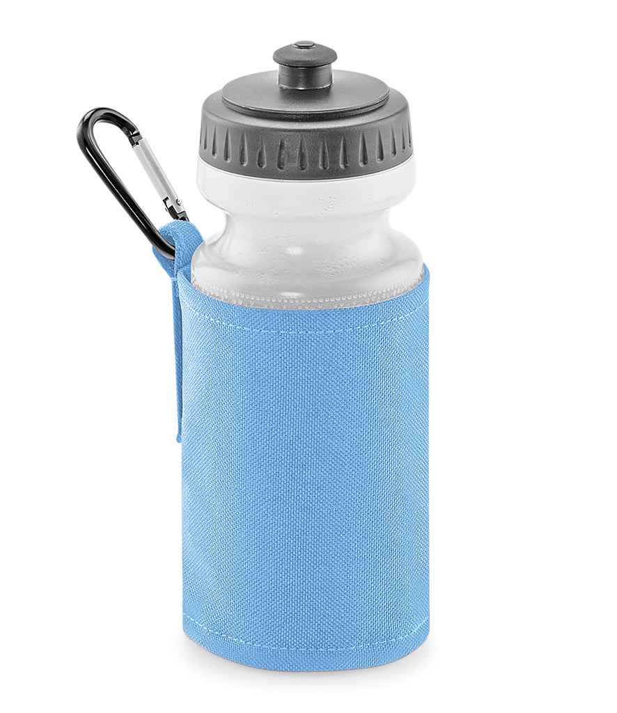 Quadra Water Bottle and Holder in ONE Sky Blue by Quadra — Custom branded clothing by Print Press, featuring premium embroidery produced in our specialist print lab in the UK.