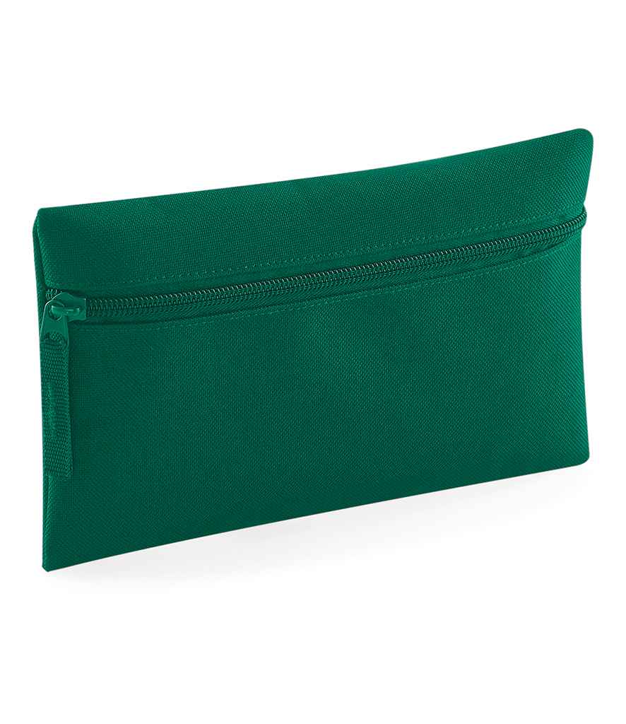 Quadra Pencil Case in ONE Bottle Green by Quadra — Custom branded clothing by Print Press, featuring premium embroidery produced in our specialist print lab in the UK.