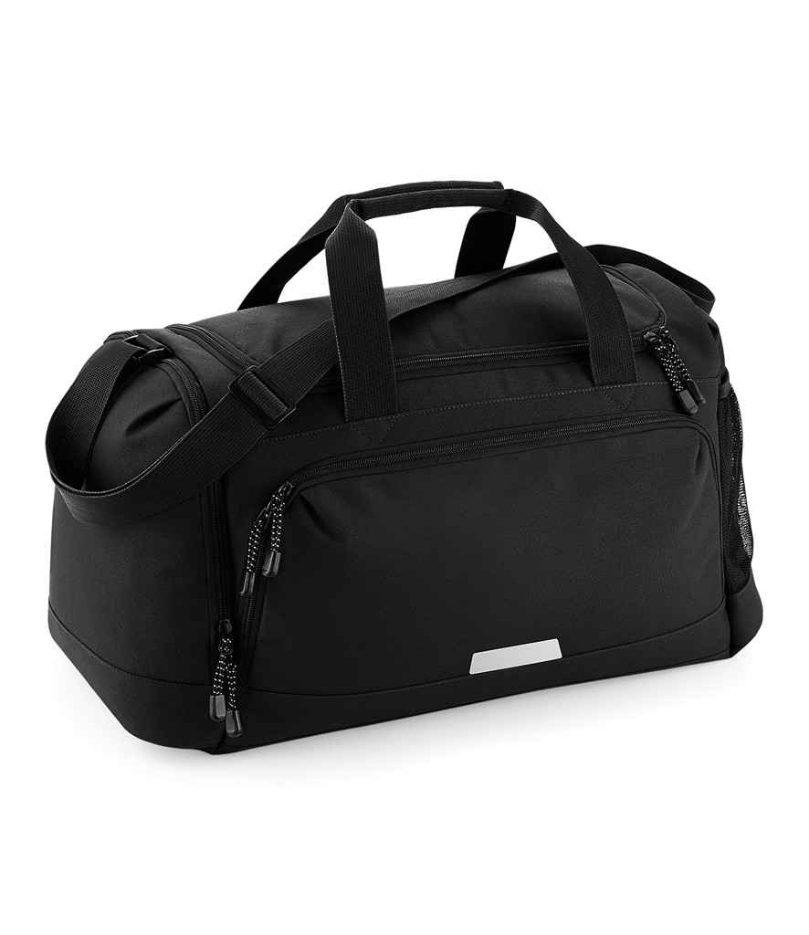 Quadra Academy Holdall in ONE Black by Quadra — Custom branded clothing by Print Press, featuring premium embroidery produced in our specialist print lab in the UK.