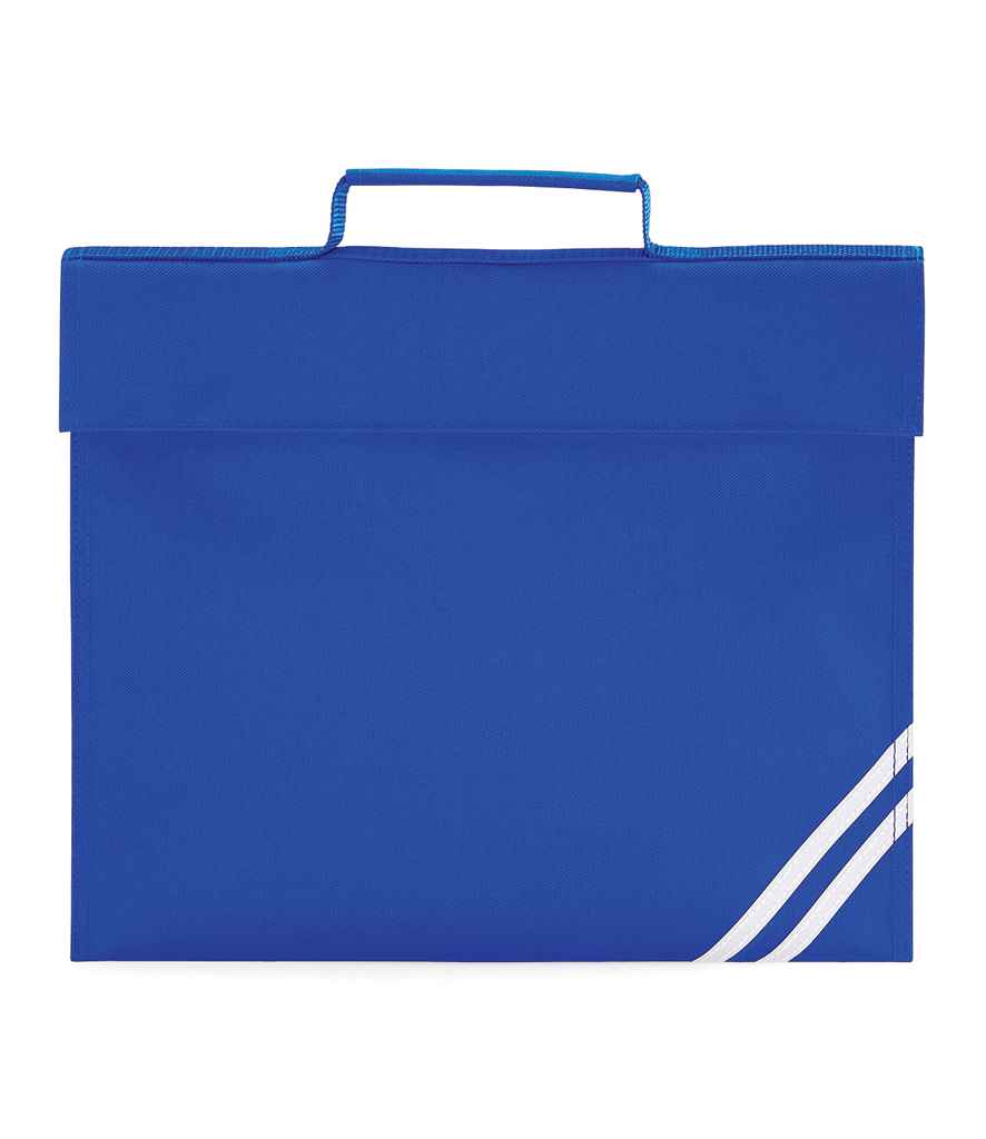 Quadra Classic Book Bag in ONE Bright Royal by Quadra — Custom branded clothing by Print Press, featuring premium embroidery produced in our specialist print lab in the UK.
