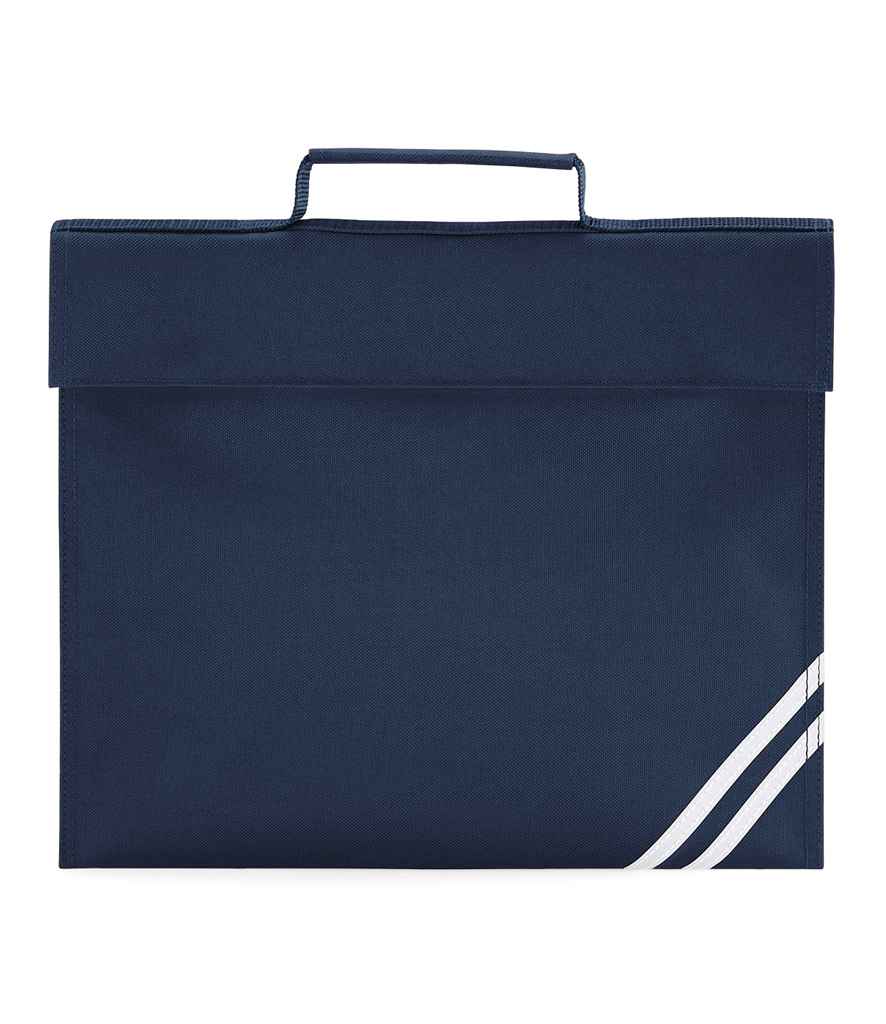 Quadra Classic Book Bag in ONE French Navy by Quadra — Custom branded clothing by Print Press, featuring premium embroidery produced in our specialist print lab in the UK.