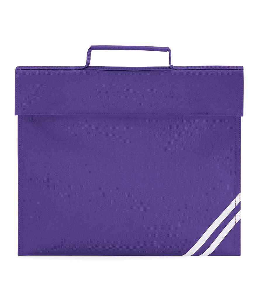 Quadra Classic Book Bag in ONE Purple by Quadra — Custom branded clothing by Print Press, featuring premium embroidery produced in our specialist print lab in the UK.