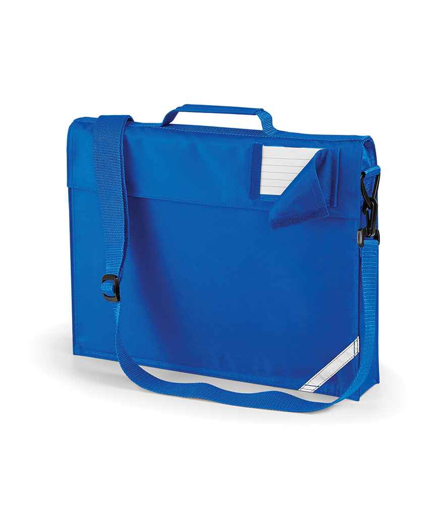 Quadra Junior Book Bag with Strap in ONE Bright Royal by Quadra — Custom branded clothing by Print Press, featuring premium embroidery produced in our specialist print lab in the UK.