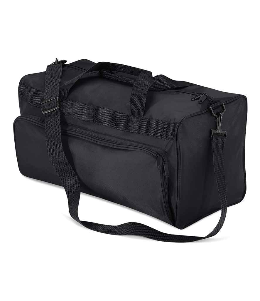 Quadra Advertising Holdall in ONE Black by Quadra — Custom branded clothing by Print Press, featuring premium embroidery produced in our specialist print lab in the UK.