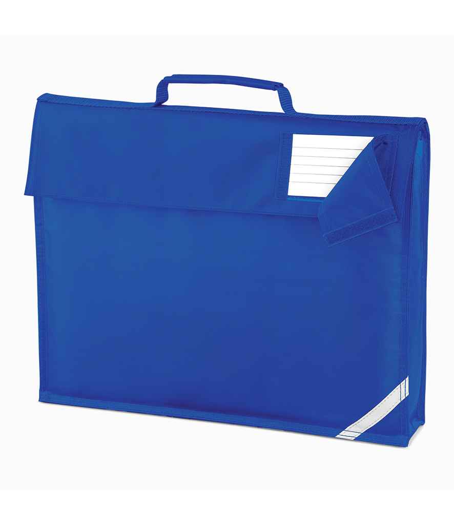 Quadra Junior Book Bag in ONE Bright Royal by Quadra — Custom branded clothing by Print Press, featuring premium embroidery produced in our specialist print lab in the UK.