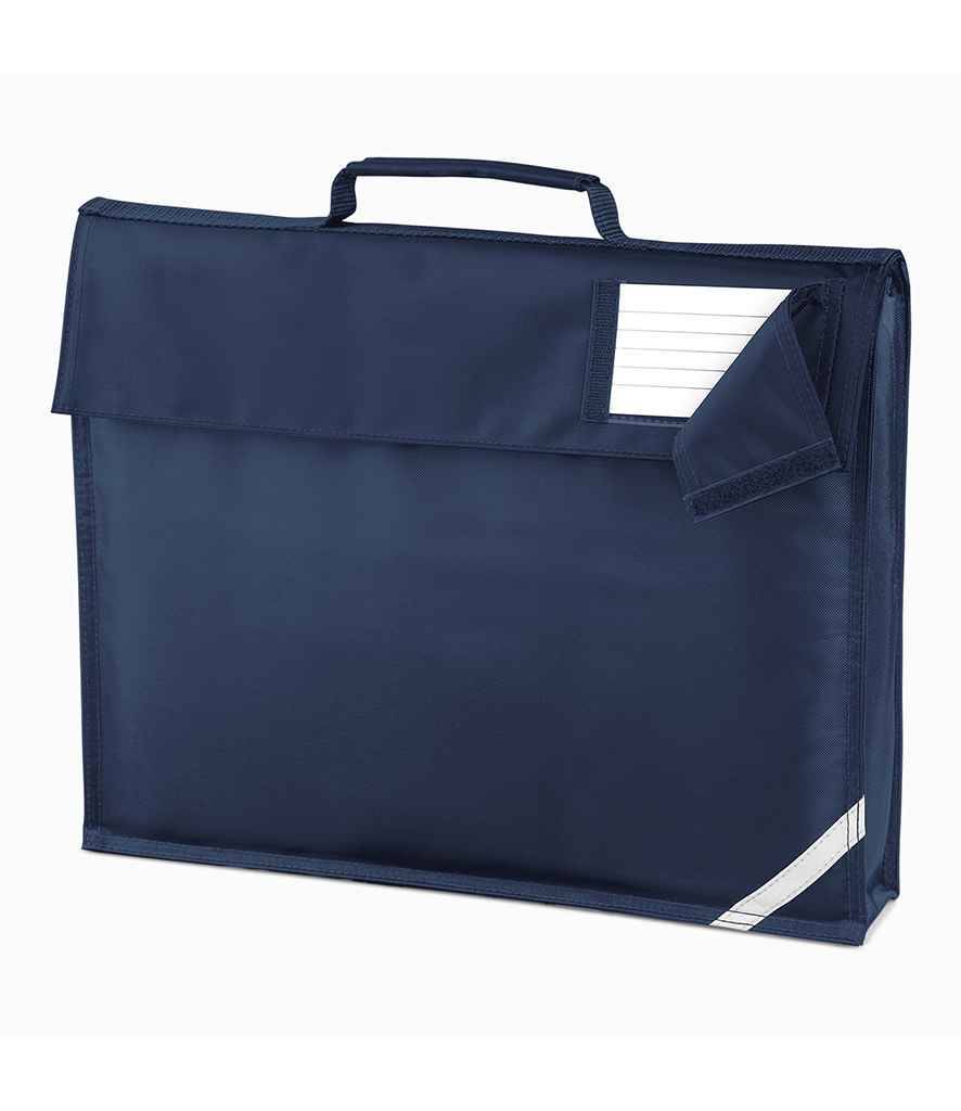 Quadra Junior Book Bag in ONE French Navy by Quadra — Custom branded clothing by Print Press, featuring premium embroidery produced in our specialist print lab in the UK.