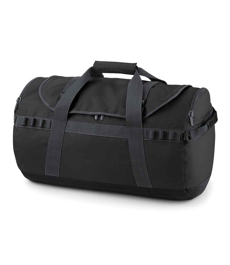 Quadra Pro Cargo Bag in ONE Black by Quadra — Custom branded clothing by Print Press, featuring premium embroidery produced in our specialist print lab in the UK.