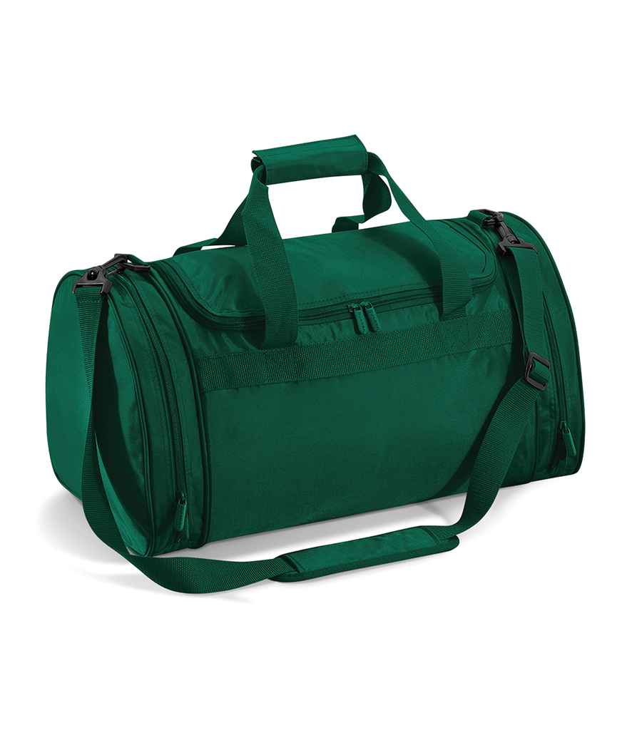 Quadra Sports Holdall in ONE Bottle Green by Quadra — Custom branded clothing by Print Press, featuring premium embroidery produced in our specialist print lab in the UK.
