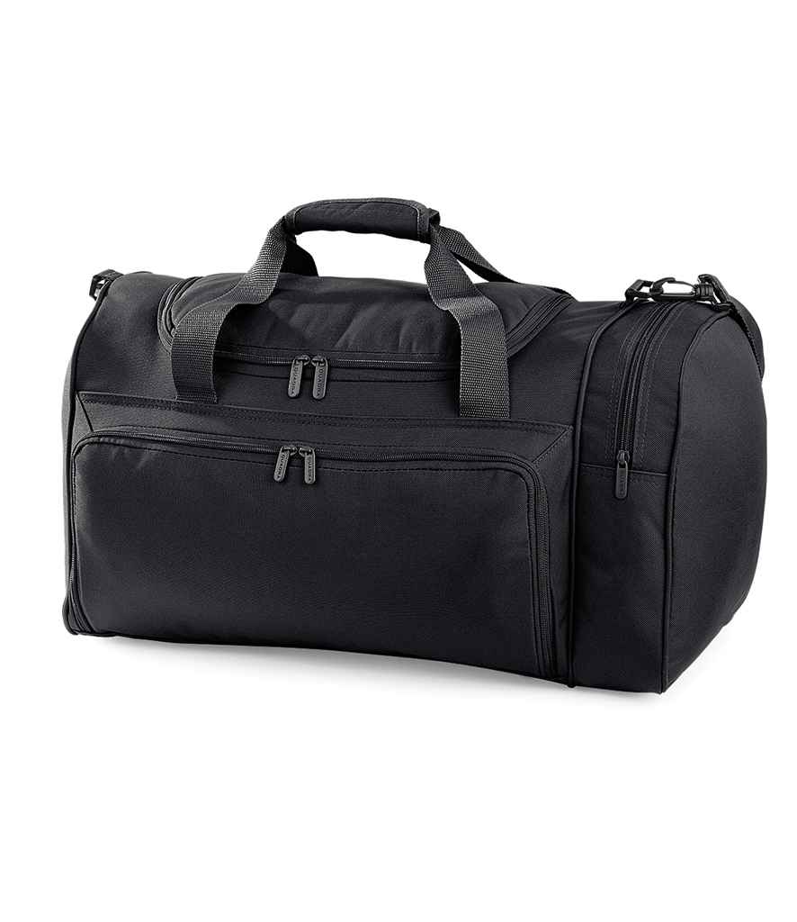 Quadra Universal Holdall in ONE Black by Quadra — Custom branded clothing by Print Press, featuring premium embroidery produced in our specialist print lab in the UK.