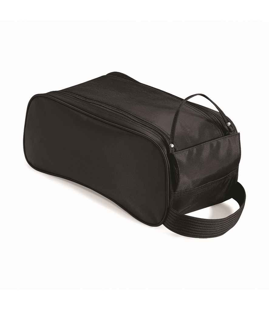 Quadra Teamwear Shoe Bag in ONE Black by Quadra — Custom branded clothing by Print Press, featuring premium embroidery produced in our specialist print lab in the UK.