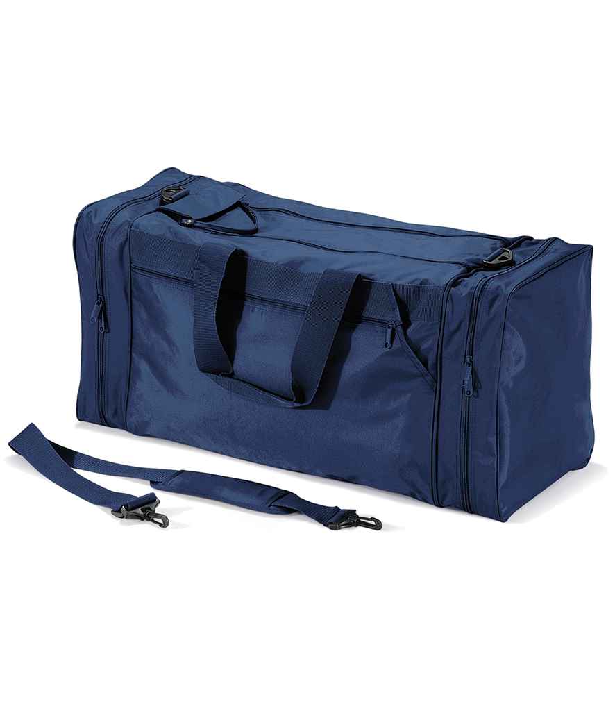 Quadra Jumbo Sports Holdall in ONE French Navy by Quadra — Custom branded clothing by Print Press, featuring premium embroidery produced in our specialist print lab in the UK.