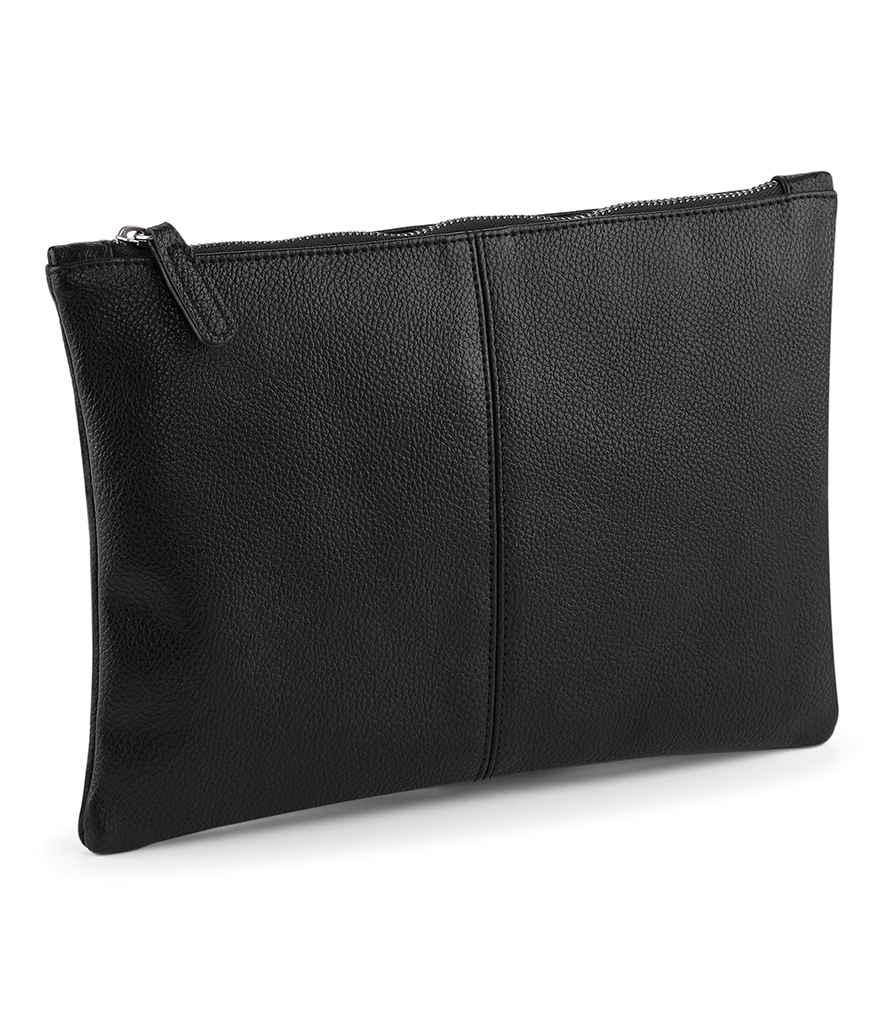 Quadra NuHide Accessory Pouch in ONE Black by Quadra — Custom branded clothing by Print Press, featuring premium embroidery produced in our specialist print lab in the UK.