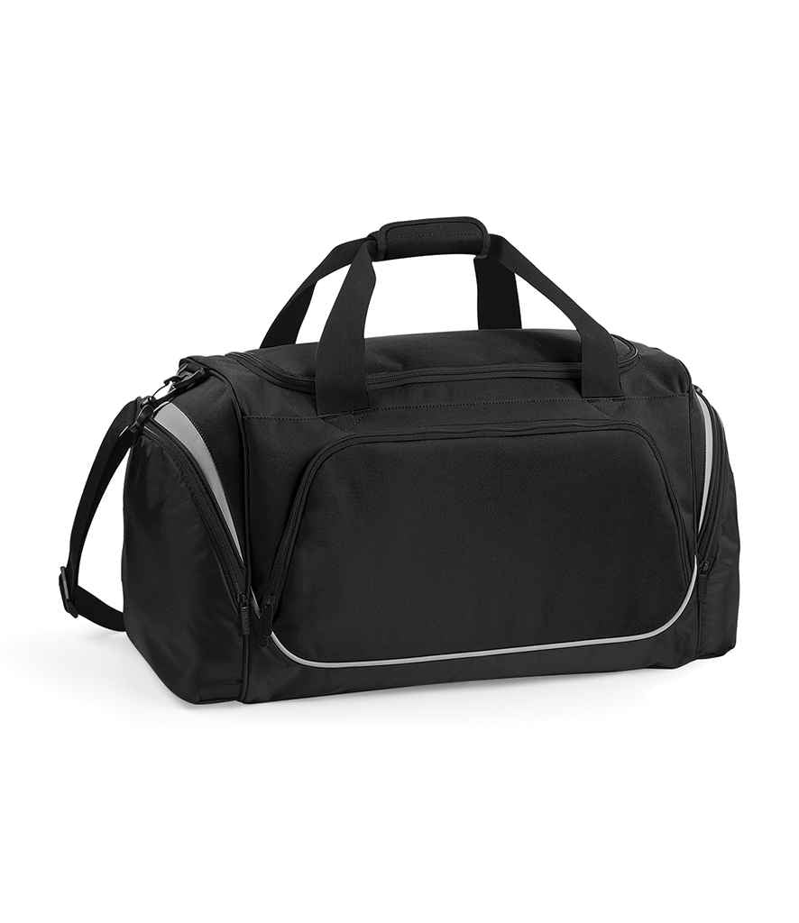 Quadra Pro Team Holdall in ONE Black Graphite Grey by Quadra — Custom branded clothing by Print Press, featuring premium embroidery produced in our specialist print lab in the UK.