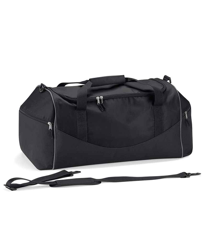 Quadra Teamwear Holdall in ONE Black Black Graphite by Quadra — Custom branded clothing by Print Press, featuring premium embroidery produced in our specialist print lab in the UK.