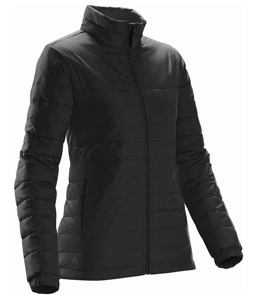 Stormtech Ladies Nautilus Quilted Jacket in by Stormtech — Custom branded clothing by Print Press, featuring premium embroidery produced in our specialist print lab in the UK.