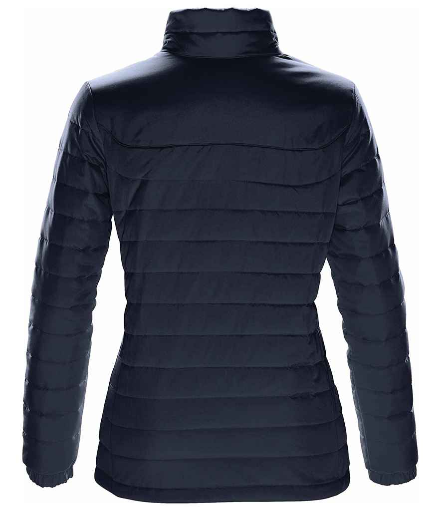 Stormtech Ladies Nautilus Quilted Jacket in by Stormtech — Custom branded clothing by Print Press, featuring premium embroidery produced in our specialist print lab in the UK.