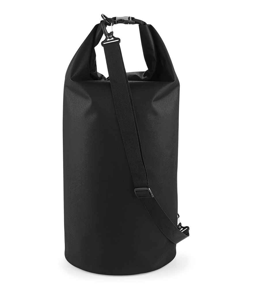 Quadra SLX 40 Litre Waterproof Drytube in ONE Black by Quadra — Custom branded clothing by Print Press, featuring premium embroidery produced in our specialist print lab in the UK.