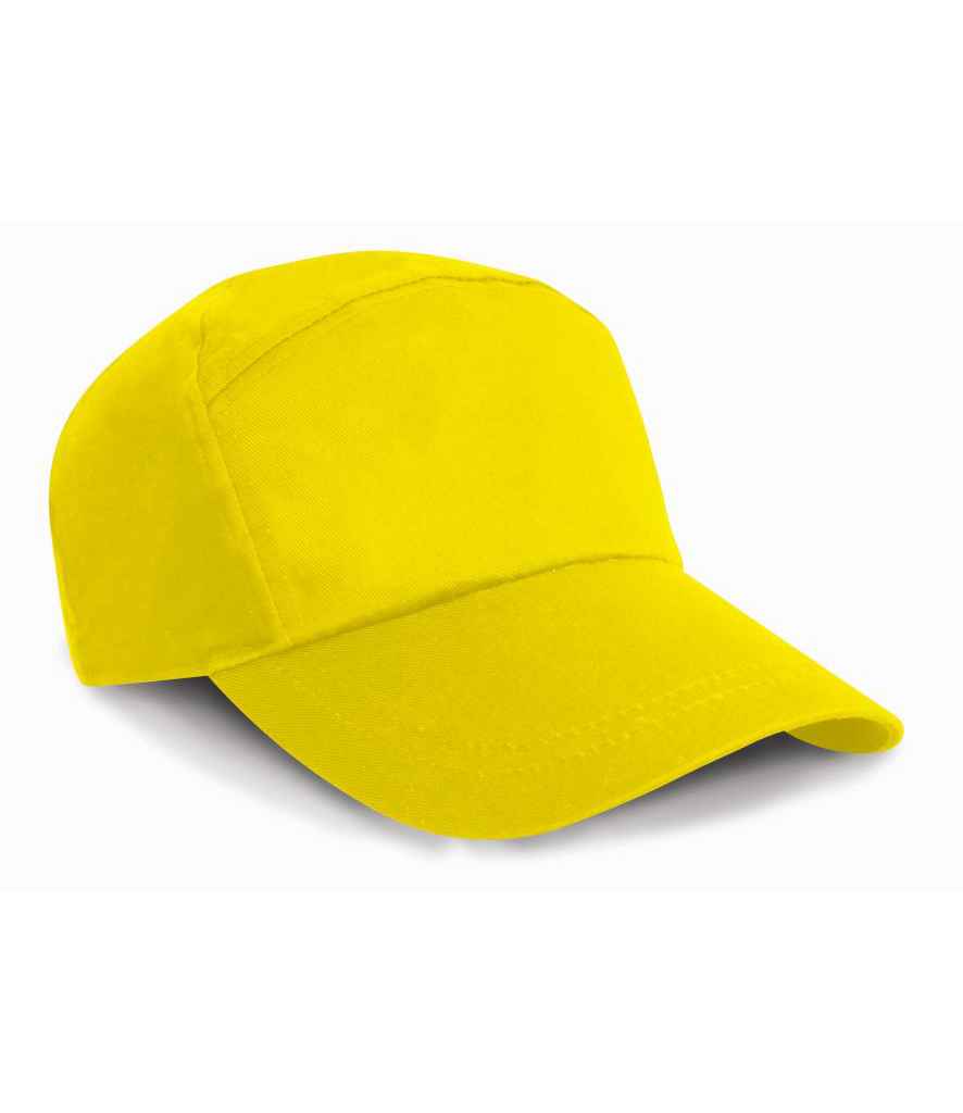 Result Advertising Cap in ONE Yellow by Result Headwear — Custom branded clothing by Print Press, featuring premium embroidery produced in our specialist print lab in the UK.