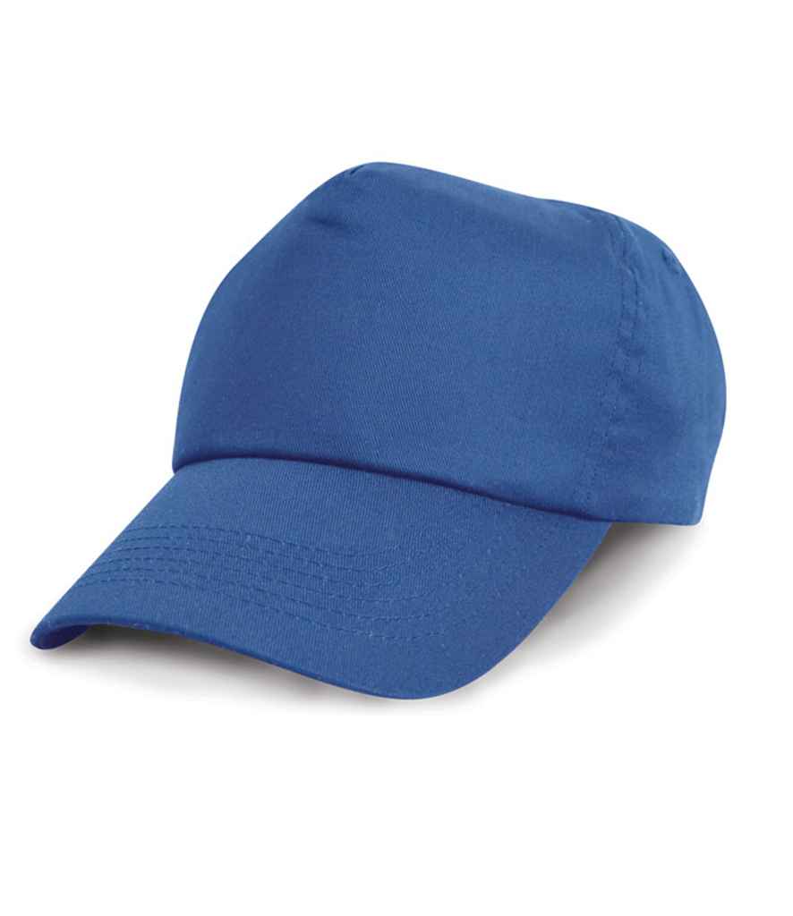 Result Cotton Cap in REG Royal Blue by Result Headwear — Custom branded clothing by Print Press, featuring premium embroidery produced in our specialist print lab in the UK.