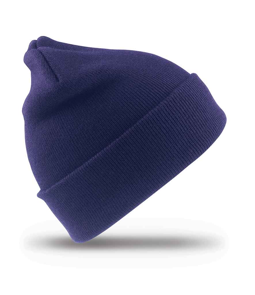 Result Woolly Ski Hat in ONE Royal Blue by Result Winter Essentials — Custom branded clothing by Print Press, featuring premium embroidery produced in our specialist print lab in the UK.