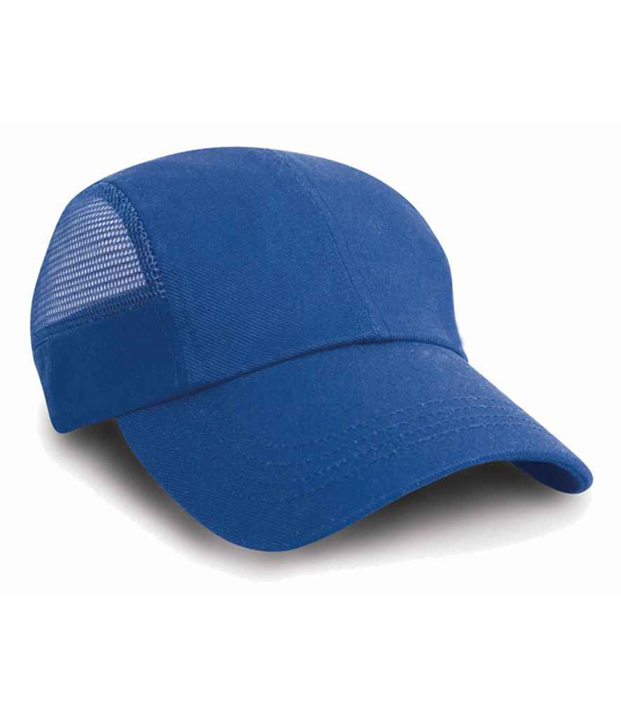 Result Sport Cap in ONE Royal Blue by Result Headwear — Custom branded clothing by Print Press, featuring premium embroidery produced in our specialist print lab in the UK.