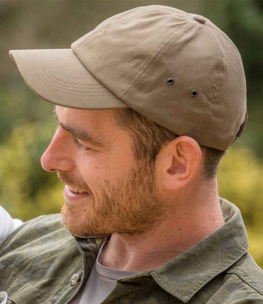 Result Plush Cap in ONE Olive Green by Result Headwear — Custom branded clothing by Print Press, featuring premium embroidery produced in our specialist print lab in the UK.