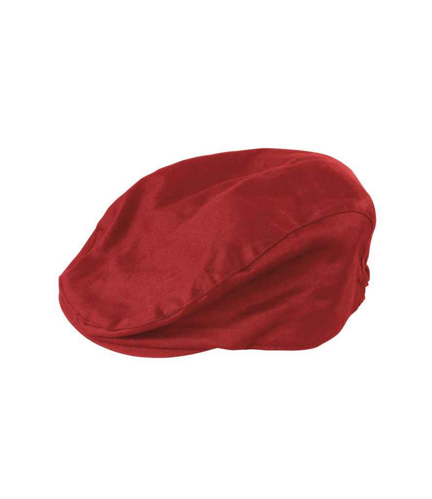 Result Gatsby Cap in Red by Result Headwear — Custom branded clothing by Print Press, featuring premium embroidery produced in our specialist print lab in the UK.