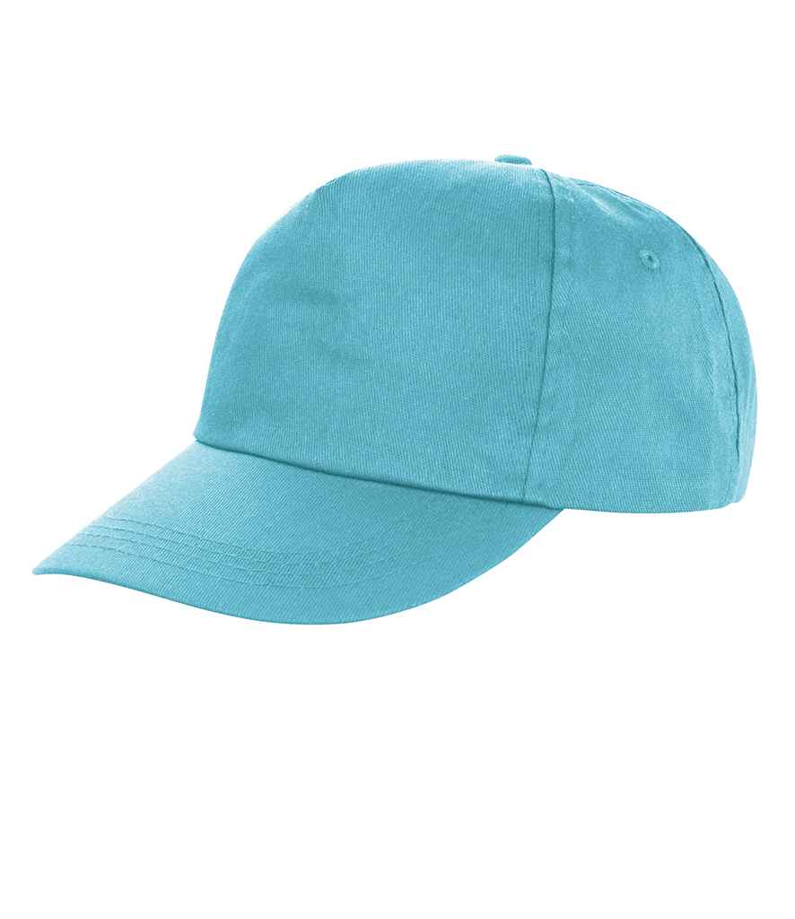 Result Houston Cap in ONE Aqua by Result Headwear — Custom branded clothing by Print Press, featuring premium embroidery produced in our specialist print lab in the UK.