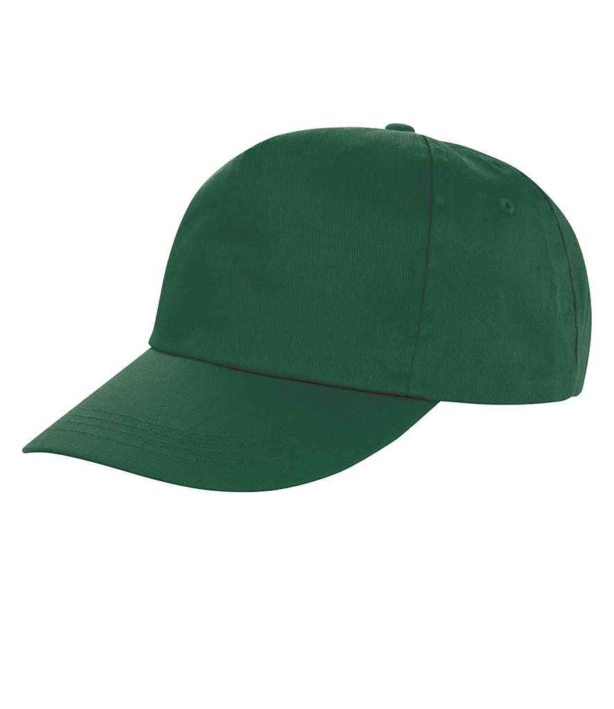 Result Houston Cap in ONE Bottle Green by Result Headwear — Custom branded clothing by Print Press, featuring premium embroidery produced in our specialist print lab in the UK.