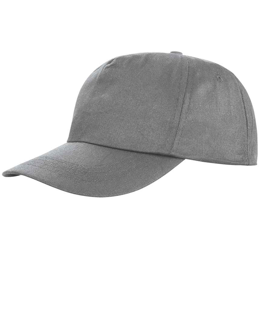 Result Houston Cap in ONE Grey by Result Headwear — Custom branded clothing by Print Press, featuring premium embroidery produced in our specialist print lab in the UK.