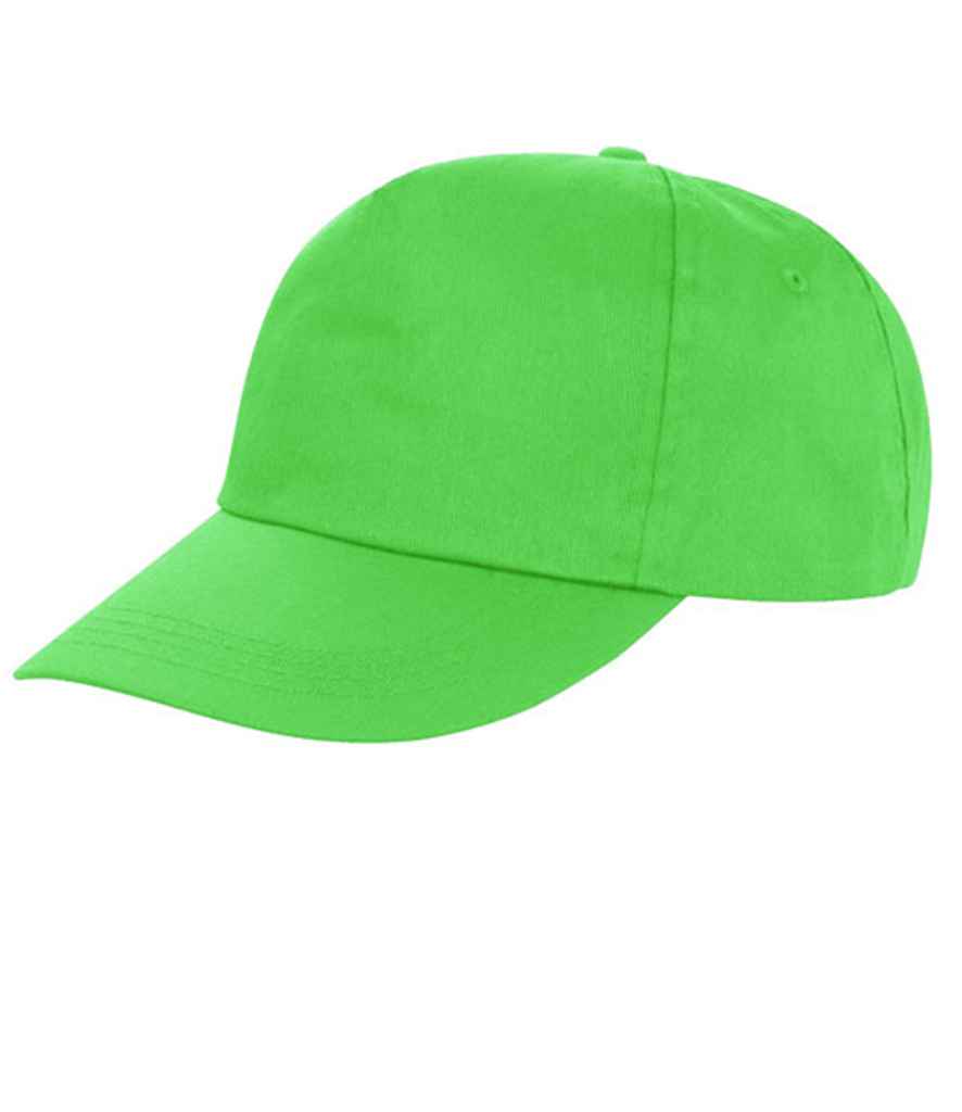 Result Houston Cap in ONE Lime Green by Result Headwear — Custom branded clothing by Print Press, featuring premium embroidery produced in our specialist print lab in the UK.