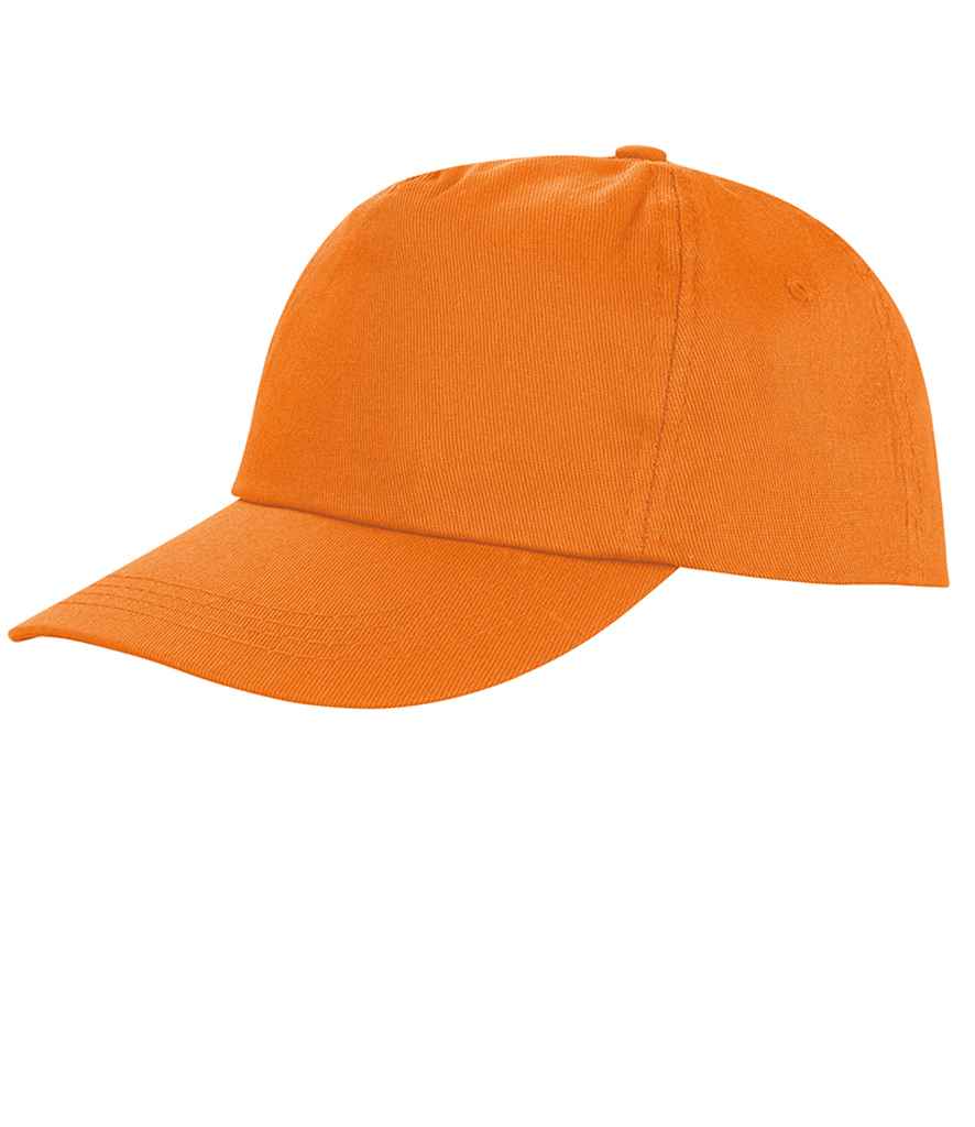 Result Houston Cap in ONE Orange by Result Headwear — Custom branded clothing by Print Press, featuring premium embroidery produced in our specialist print lab in the UK.