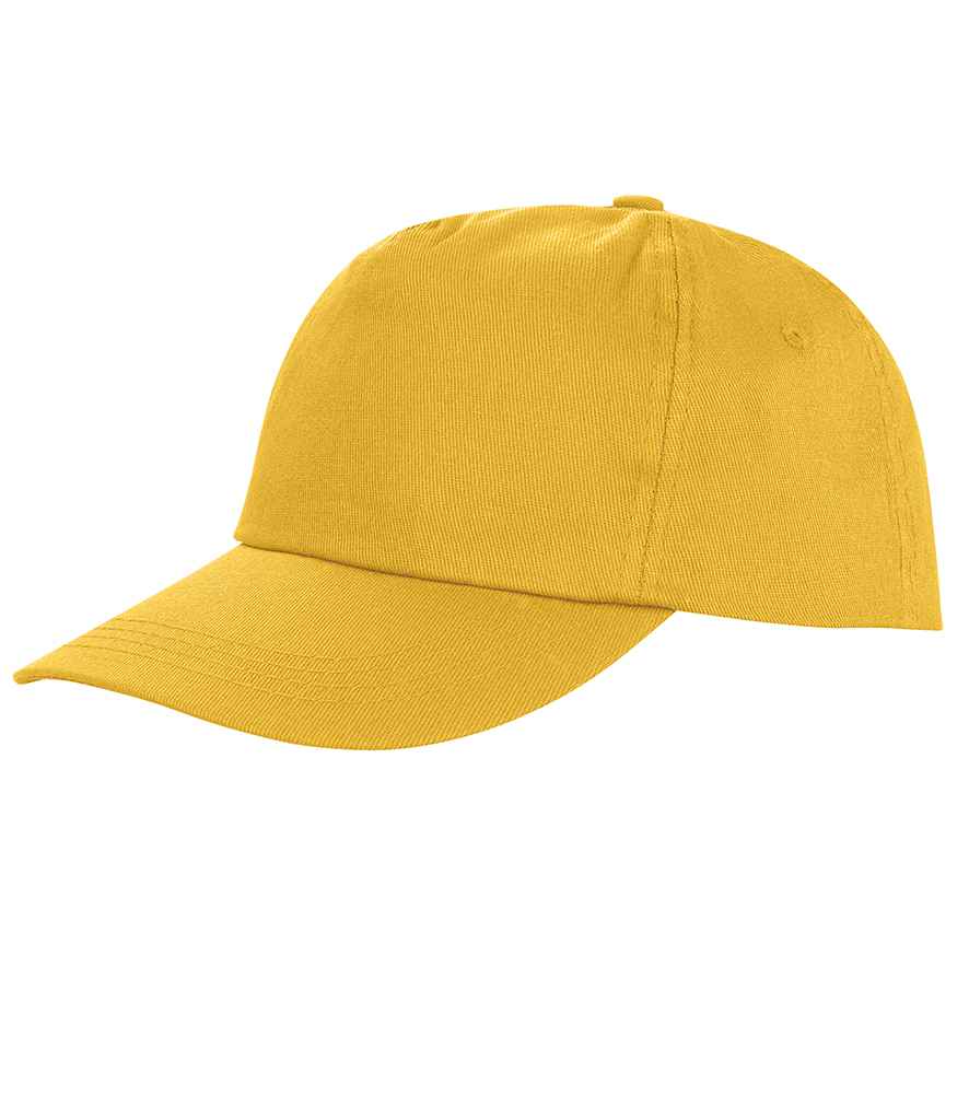 Result Houston Cap in ONE Yellow by Result Headwear — Custom branded clothing by Print Press, featuring premium embroidery produced in our specialist print lab in the UK.