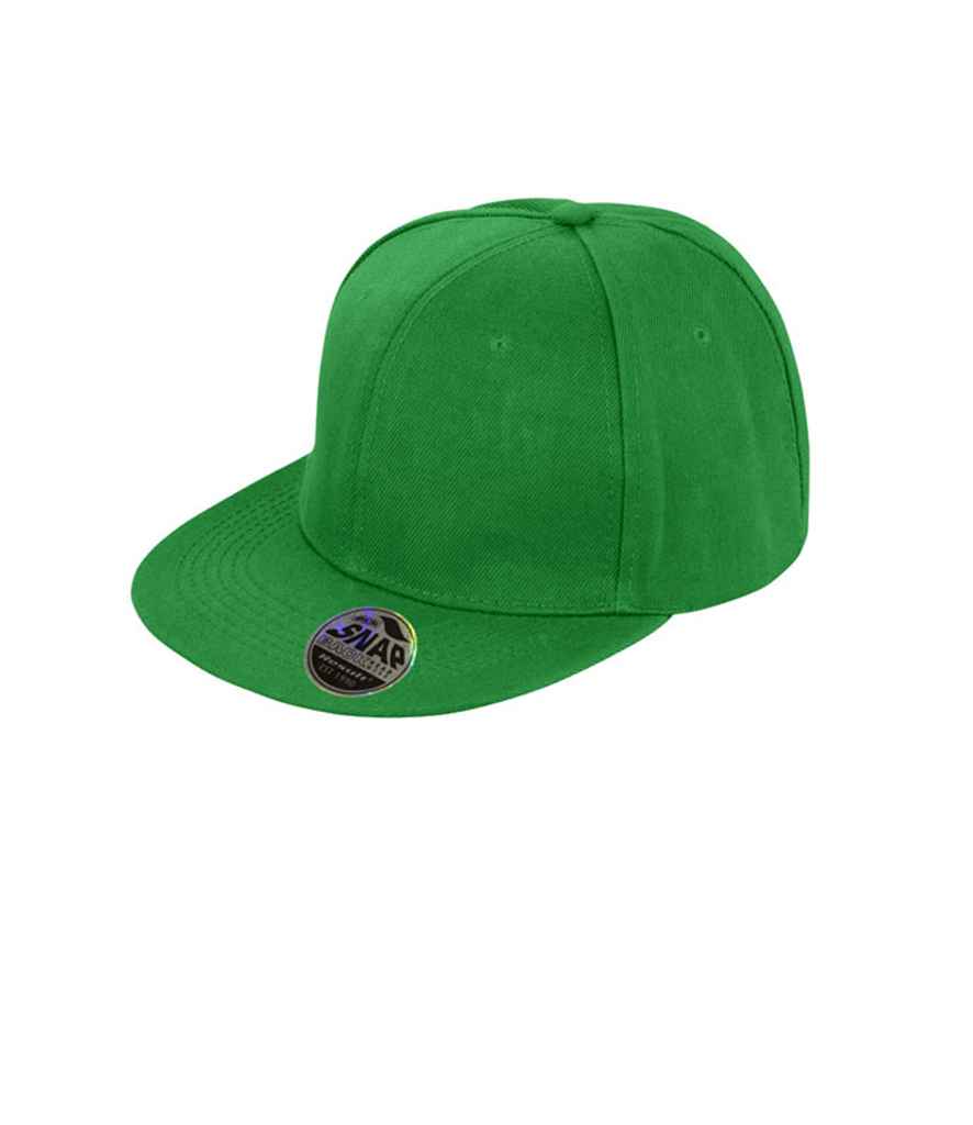 Result Original Bronx Snapback Cap in ONE Emerald by Result Headwear — Custom branded clothing by Print Press, featuring premium embroidery produced in our specialist print lab in the UK.