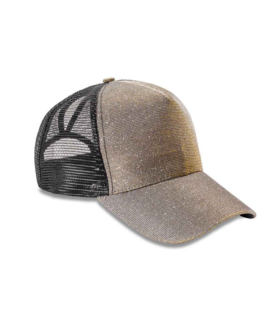 Result Core New York Sparkle Cap in ONE Gold by Result Headwear — Custom branded clothing by Print Press, featuring premium embroidery produced in our specialist print lab in the UK.