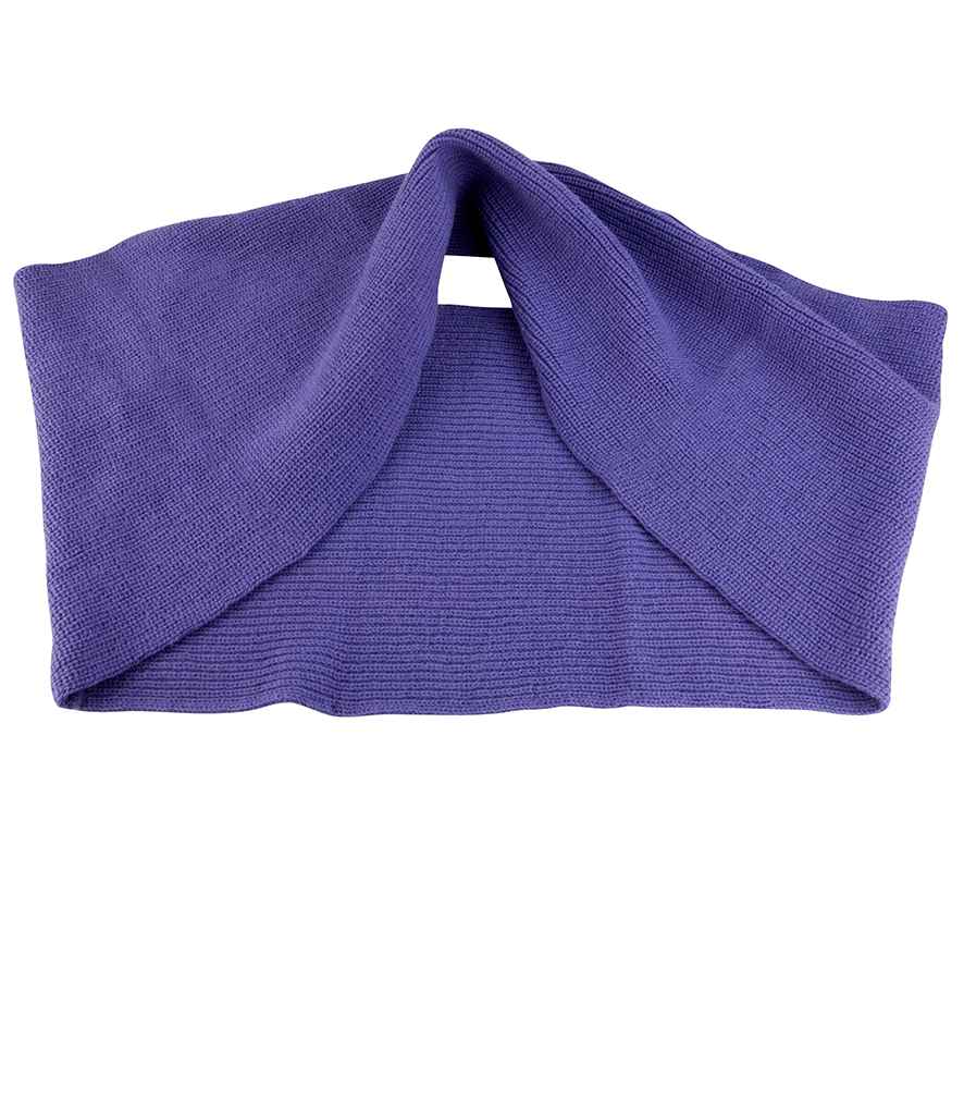Result Snood Scarf in ONE Mauve by Result Winter Essentials — Custom branded clothing by Print Press, featuring premium embroidery produced in our specialist print lab in the UK.